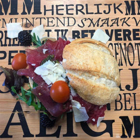 Italiaanse bol carpaccio